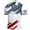 1, variant on 2026 American Independence Day Zipper Polo Shirt Men's Outdoor Sports Short Sleeve Top 250th Anniversary of the United States Polo Shirt