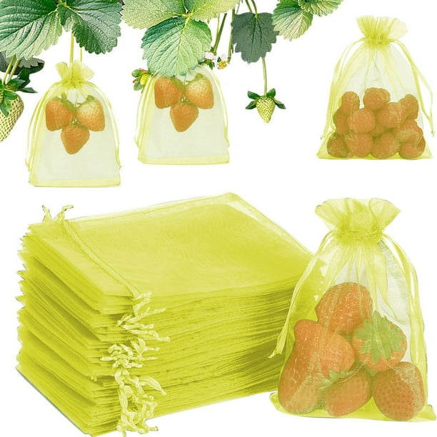 Fiudx Bolsas de Regalo de Organza, Elegante Diseño con Cordón, Material Ligero y Transpirable, Múltiples Usos para Joyería, Decoración de Fiestas y Regalos de Boda, 10,5 X 12 Cm, Paquete de 200
