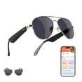 thumbnail image 1 of Gafas inteligentes Techie TOGS2001 con Bluetooth y traducción con IA, 1 of 7