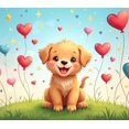 thumbnail image 4 of Heart Balloons Backdrop Background Wall Banner Valentines Day Party Decorations Romantic Celebration Event Decor Wedding Photography Prop, 4 of 4