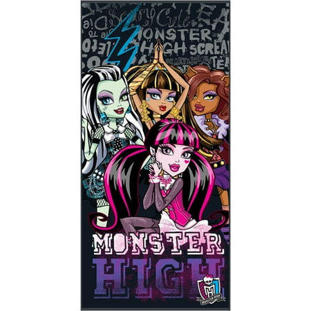 Monster High "Just Booitful" 28" x 58" Licensed Beach Towel