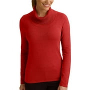 z.b.d. design - Women's Organic Cotton Faux Cashmere Turtleneck Sweater