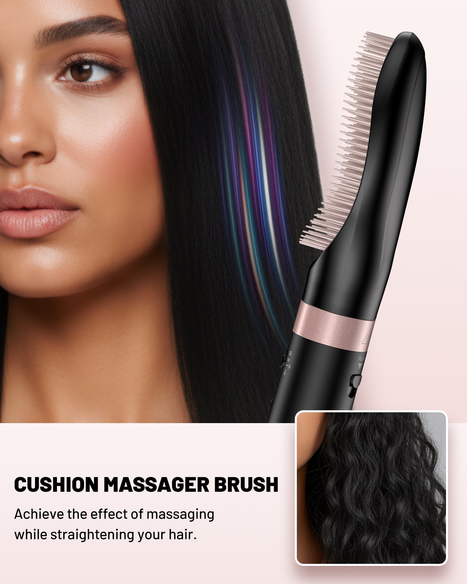 5 in 1 Professional Hot Air Styler Dual Voltage Hair Dryer Brush