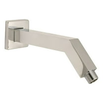 Huntington Brass Square shower arm in PVD Polished Nickel