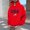 Red, variant on ZOYOEN Mens Graphic Hoodie with Drawstring- Relaxed Fit Casual Trendy Long Sleeve Pullover Sweatshirt Blue