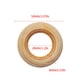 thumbnail image 3 of Xihbxyly Liquidación de Verano Accesorios de 20 Mm y 100 Mm Anillos de Madera Anillo de Madera Cierre de Bolso, 3 of 6