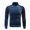 Dark Blue, variant on Button Down Shirts for Men New Outdoor Fitness Solid Color Fashion Long-sleeved High-neck Stand-up Collar Top,Black