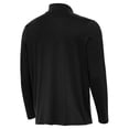 thumbnail image 3 of Men's Antigua  Black Detroit Lions Reprocess Quarter-Zip Top, 3 of 4