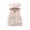 White, variant on Kureaily Baby Boys Girls Winter Vest Fleece Zip Up Cute Soft Jackets ,kids hooded vest waistcoatSize 3-4 Years ,Brown