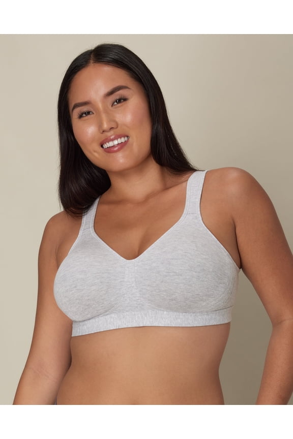 18 Hour 474C Cotton Stretch Ultimate Lift & Support Wirefree Bra