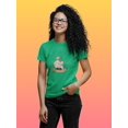 thumbnail image 2 of Fathers Day Dad Daughter Shaped T-Shirt Women -Image by Shutterstock, Female x-Large, 2 of 4