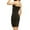 Black, variant on Women's Seamless Long Poly Camisole Dress Plus Size, Red