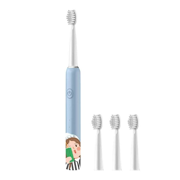 Toothbrush Children Rechargeable Nylon Soft Bristle Brush Head Fully Automatic For Student