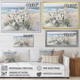 thumbnail image 4 of Designart "Lilies' Beach Glory" Lilies Floater Framed Canvas Art Print, 4 of 5