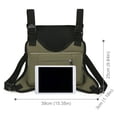 thumbnail image 3 of Yucurem Sports Chest Bag, Adjustable Strap Front Chest Pack, Running Vest Bag Sport Backpack for Men Women (Dark Green), 3 of 10
