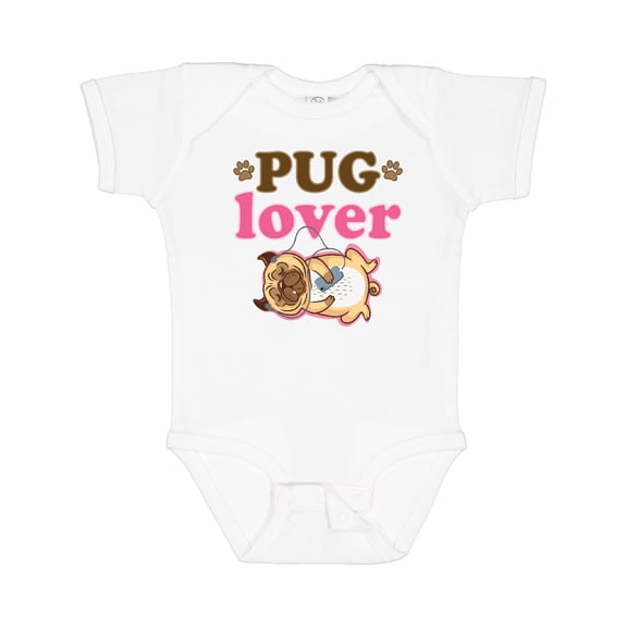 Inktastic Pug Lover Dog Gift Girls Baby Bodysuit