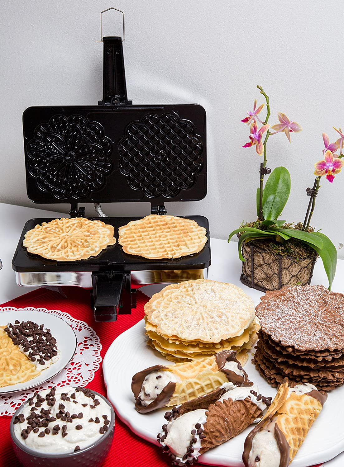 5 inch pizzelle maker