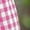 Hot Pink, variant on Vivianyn HD Women's Gingham Plaid Shorts, Elastic Waist Button Casual Loose Fit Knee Length Bottoms,Orange,Size S-XXXL