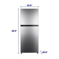 thumbnail image 5 of Element 10.1 cu. ft. Top Freezer Refrigerator, ENERGY STAR - Stainless Steel (ENR10TFGBS), 5 of 6