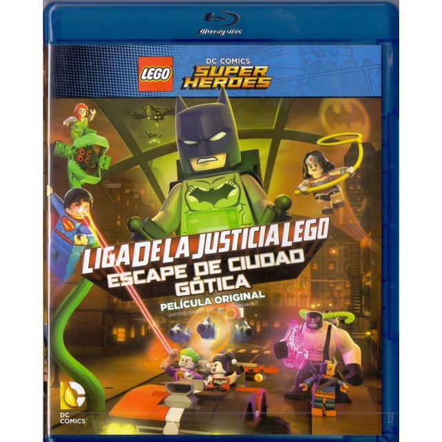 Lego Liga De Justicia Escape Ciudad Gótica Pelicula BLU-RAY Warner Bros Blu Ray