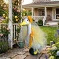 thumbnail image 6 of Goose Clothing Outfit with Chiffon Skirt, Polyester Fabric for Lawn Goose, Outdoor Porch Patio Garden Decoration, Themed Dress for Seasonal Display, Topliu, 6 of 7