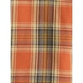 thumbnail image 5 of DARING DIVA Women's Long Sleeve Plaid Button Down Shirt Blouse Top XS Orange, 5 of 6