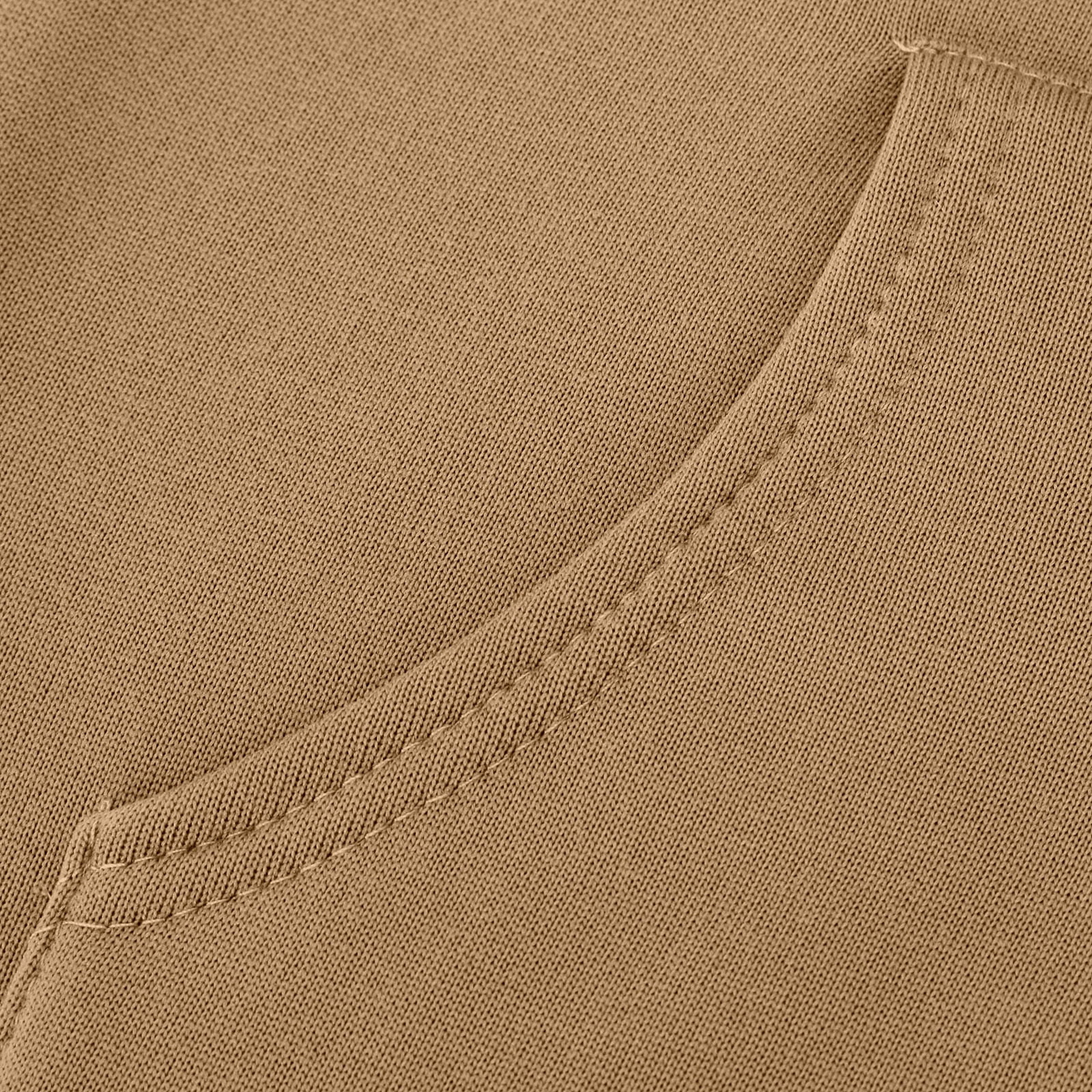 Long Hoodie Sweatshirt Dress with Pockets Cotton Fleece Hooded Pullover Hoody Maxi Dresses for Women Winter Fall (5X-Large, Khaki)