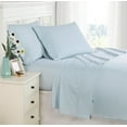thumbnail image 2 of Luxury 300 Thread Count Cotton Percale 22-Inch Extra-Deep Pocket Sheet Set, 2 of 3