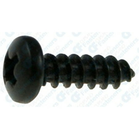 

AMZ Clips And Fasteners 100 #4 X 3/8 Black Oxide Phillips Pan Head Tapping Scr