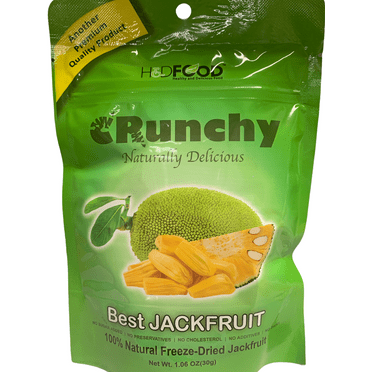 Crunchy Natural Freeze-Dried Jackfruit 30g, 1.06 OZ