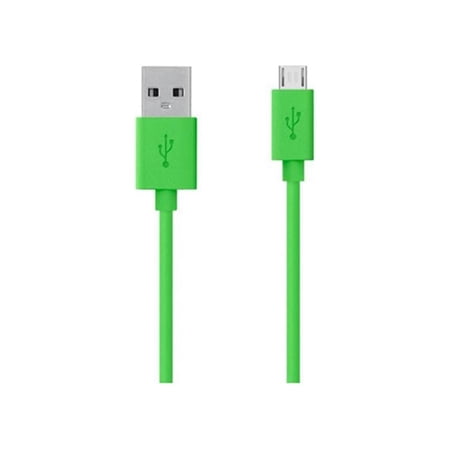 UPC: 0722868969076 | BELKIN F2CU012bt04-GRN Green Micro USB Charge/Sync Cable
