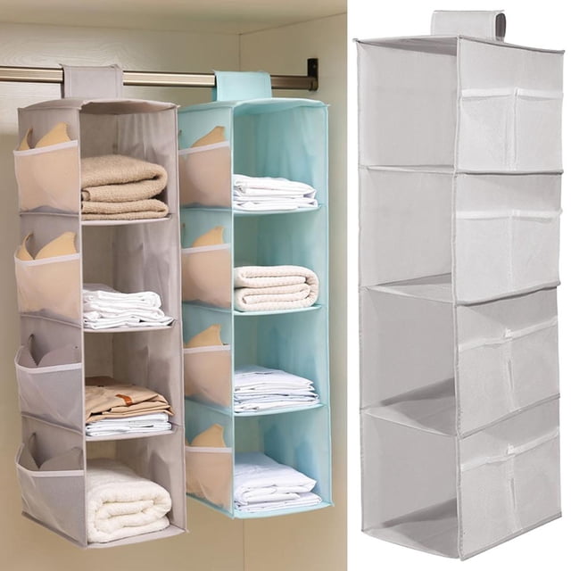 Organizador de Armario Colgante Perfecl Gris