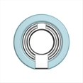 thumbnail image 1 of Soporte Magnético para Teléfono Celular con Anillo Giratorio de 180° y Agarre de Metal Ultrafino para un Mejor Uso con una Sola Mano, Color Azul, 1 of 5
