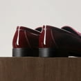 thumbnail image 3 of Bruno Marc Men's Tuxedo Patent Loafers Classic Velvet Slip-on Dress Shoes, 3 of 8