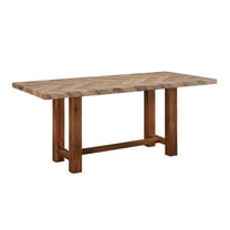 ACME Gilsea Dining Table in Brown