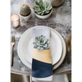 thumbnail image 3 of Hokiten Kitchen Dinner Napkins Set of 6 Navy Blue Gray Abstract Art Cloth Napkins Reusable Washable Table Napkins for Weddings Cocktail Parties Holiday Table Decor 20x20 Inch, 3 of 8