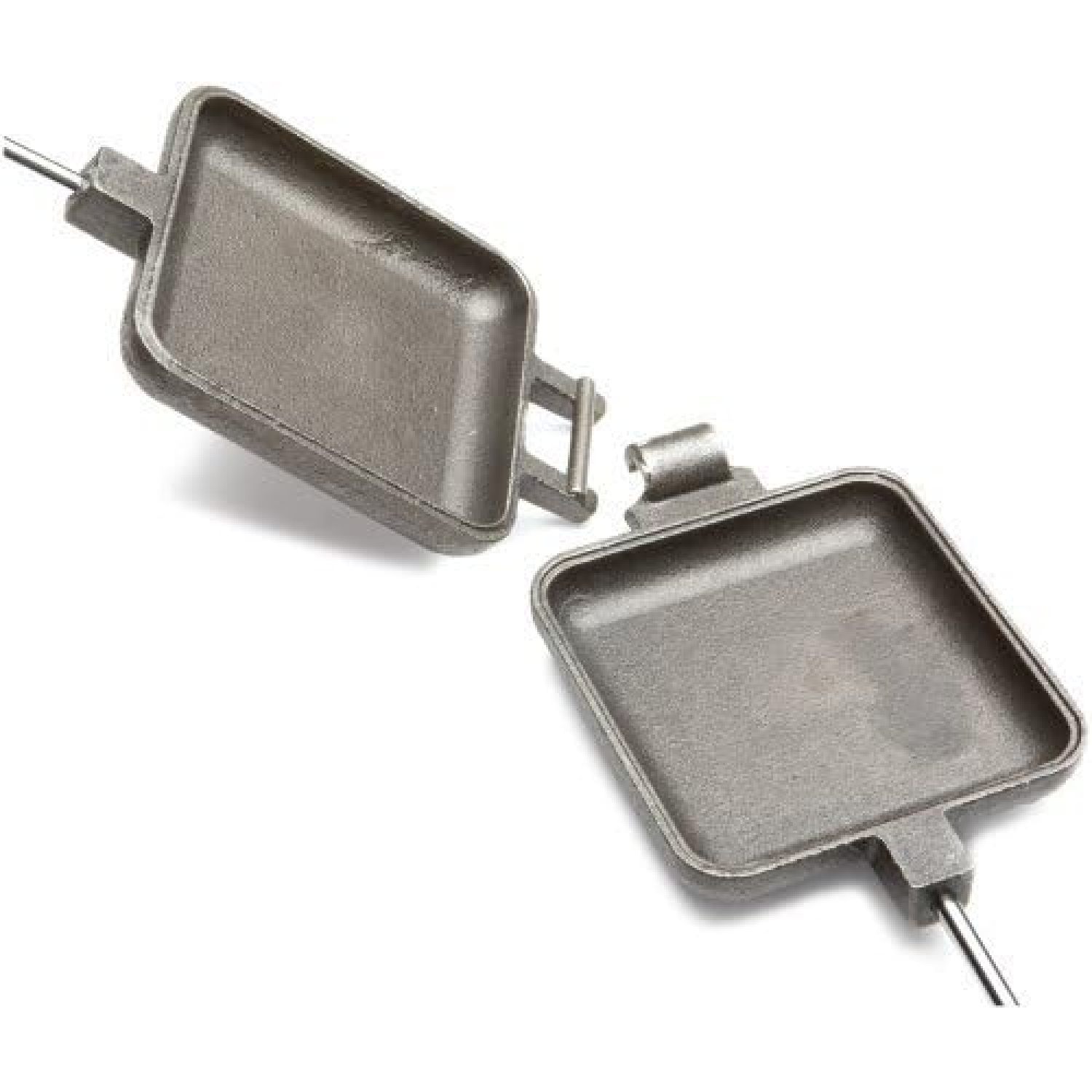 Rome Cast Iron Original Square Pie Irons, Pack of 4