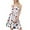 Light Blue, variant on Women's Casual Bandeau Dress with 4th of July Print, Sleeveless Summer Tank Dress with Ruffle Hem, Stylish Outfit for Festive Occasions,Blue L