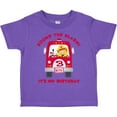 thumbnail image 3 of Inktastic Fire Truck 3rd Birthday Boy Boys Toddler T-Shirt, 3 of 5