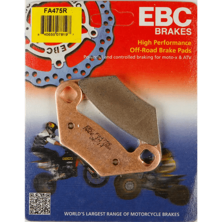EBC Brakes FA475R Disc Brake Pad Set, Black, One Size