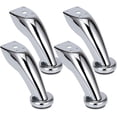 thumbnail image 1 of Patas de Muebles LIUYMXG 4 Piezas Acero Inoxidable Cromadas, 1 of 5