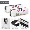 thumbnail image 4 of Fotbe Pet Care Grooming Estuche para Lápices de Cuero con Estampado, Estuche con Cremallera Resistente, Organizador Compacto y Elegante para Papelería, 4 of 7