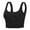 Black, variant on 2 Pack Womens Bras Seamless Comfortable Sports Workout Activity Yoga Sleep With Removable Pads Bras