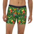 thumbnail image 2 of Cauagu Cute Christmas Stocking Bear Print Men's Boxer Briefs, Funny & Cute Underwear Elastic Waistband Briefs Ideal Gift for Men,1-Pack, 2 of 7