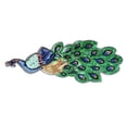 thumbnail image 1 of VONKY SewingIroningDIYEmbroideredPeacockImageClothesSequinsPatchesAppliqueCraftFashionAccessories, 1 of 9