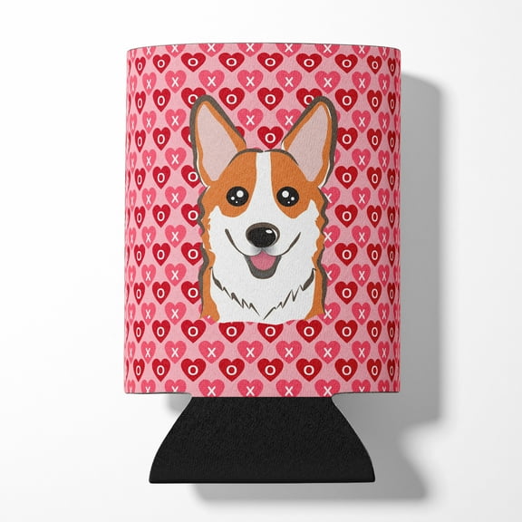 Red Corgi Can or Bottle Hugger