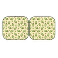 thumbnail image 7 of Xecao Kiwi Ice Cream for Foldable Car Sun Shades (2-Pack) offer sun protection with an easy-fold design for convenient windshield shading., 7 of 7