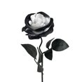 thumbnail image 1 of PEIXUN Fleurs Artificielles Gothiques Sombres Rouges Décoration d'Halloween Bouquet de Mariage Noir et Blanc, 1 of 4