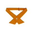 thumbnail image 1 of INSPIRE CHIC Nœud Papillon Unisexe d'Uniforme Scolaire Uni à Boutons Réglables à Croisillons Orange Taille Unique, 1 of 6