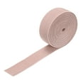 thumbnail image 1 of Bandas Elásticas Uxcell para Coser, 1 Pulgada 4 Yardas Carrete de Elástico de Punto [Rosa], 1 of 7